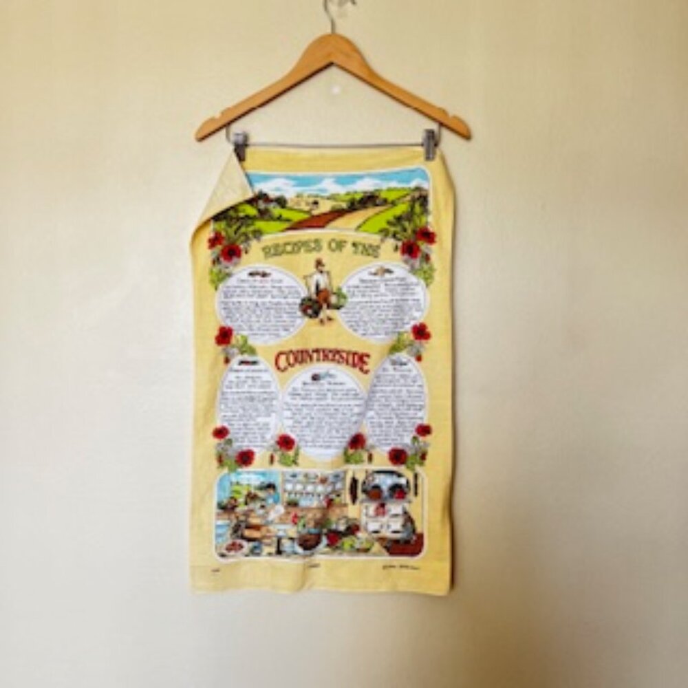 Recipes of the Countryside Towel